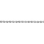 Bracelet Jerry Maille Corde Or Blanc - Bracelets mailles Femme | Marc Orian