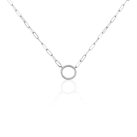 Collier Argent Sadoc Oxydes De Zirconium - Colliers avec pierres Femme | Marc Orian