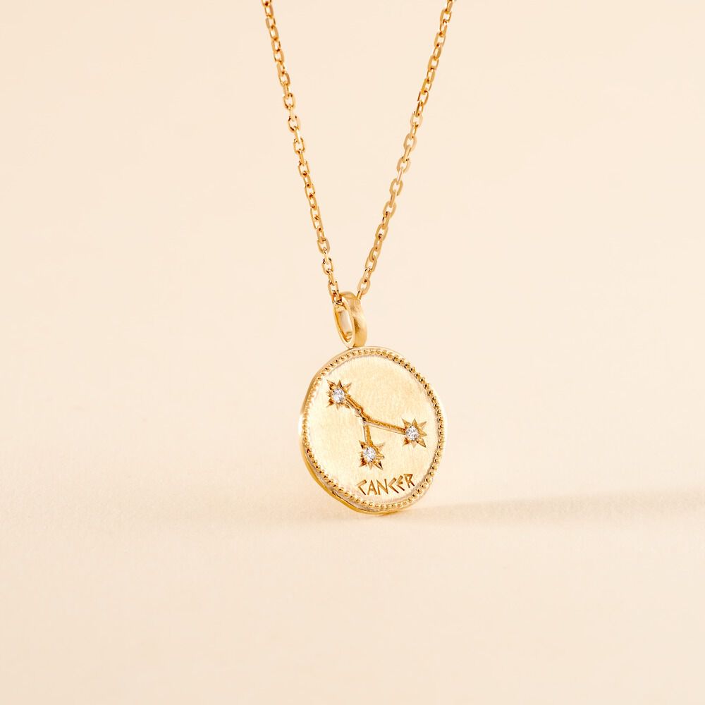 Collier Iago Plaqu&eacute; Or Oxydes De Zirconium - Colliers avec pierres Femme | Marc Orian