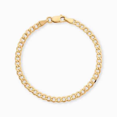 Bracelet Iris Or Jaune Maille Gourmette - Bracelets mailles Femme | Marc Orian