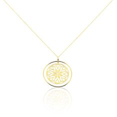 Collier Rosace Or Jaune - Sélection Bohème Femme | Marc Orian