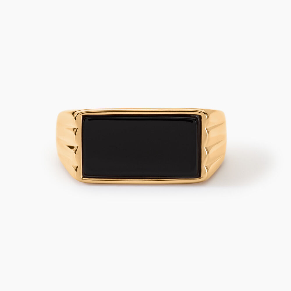Chevali&egrave;re Plaqu&eacute; Hadrien Onyx - Chevali&egrave;res Homme | Marc Orian