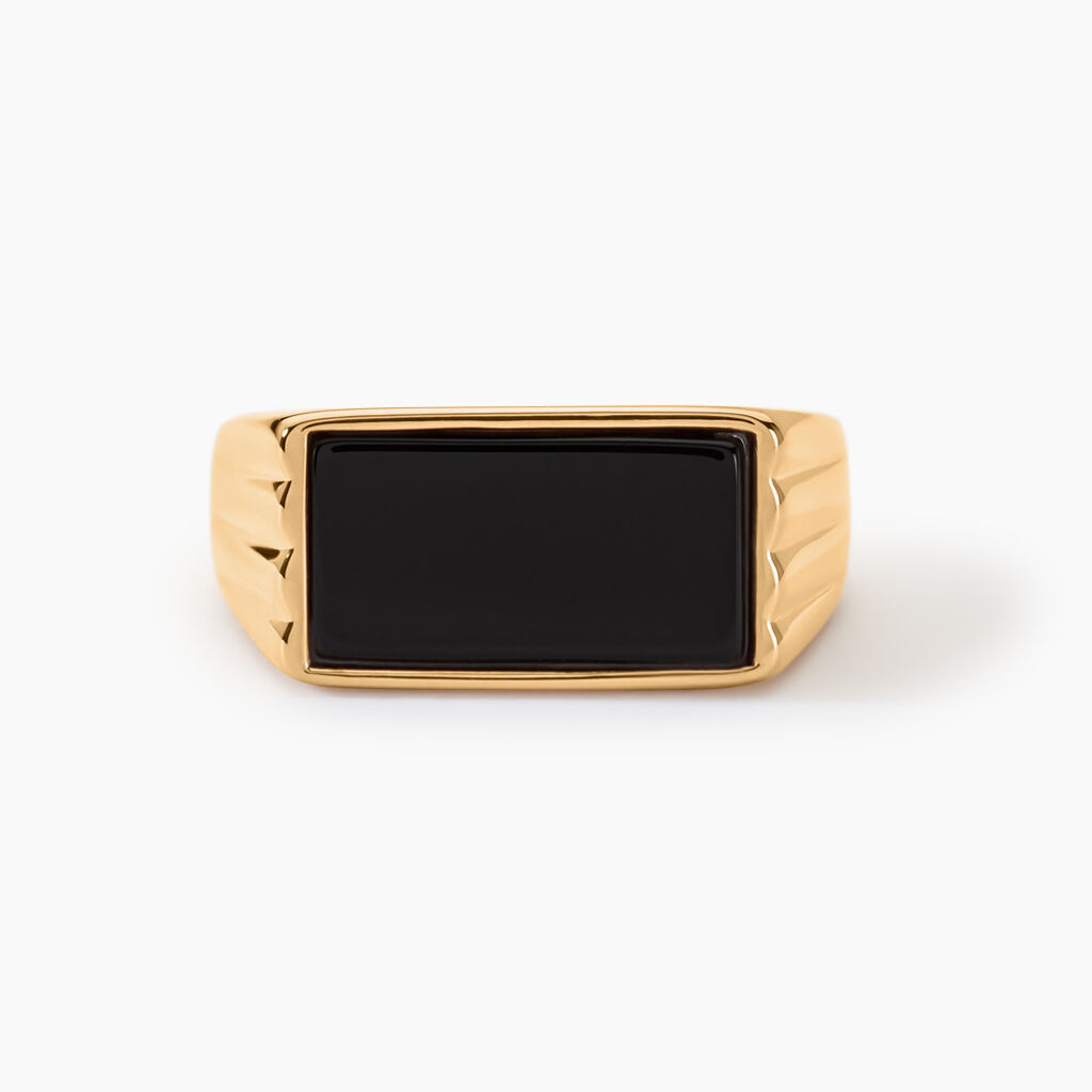 Chevali&egrave;re Plaqu&eacute; Hadrien Onyx - Chevali&egrave;res Homme | Marc Orian