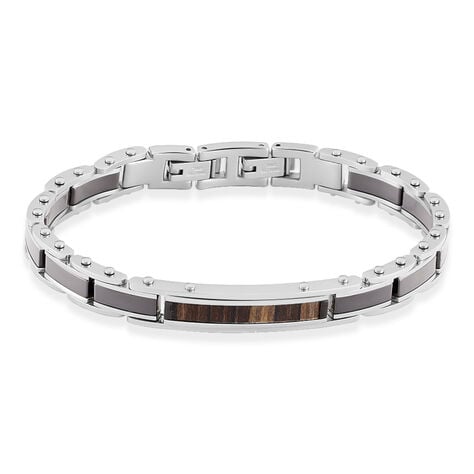 Bracelet Nuku Acier Blanc - Bracelets mailles Homme | Marc Orian