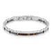 Bracelet Nuku Acier Blanc - Bracelets mailles Homme | Marc Orian