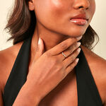 Bague Halo Plaqu&eacute; Or Jaune Oxyde De Zirconium - Bijoux fantaisie Femme | Marc Orian