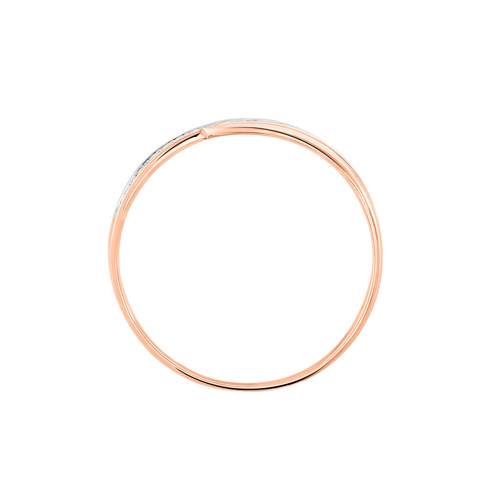 Bague Solena Or Rose Diamant - Parures de mariage Femme | Marc Orian
