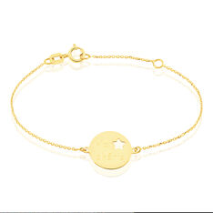 Bracelet Omelia Message Or Jaune - Bracelets chaînes Enfant | Marc Orian