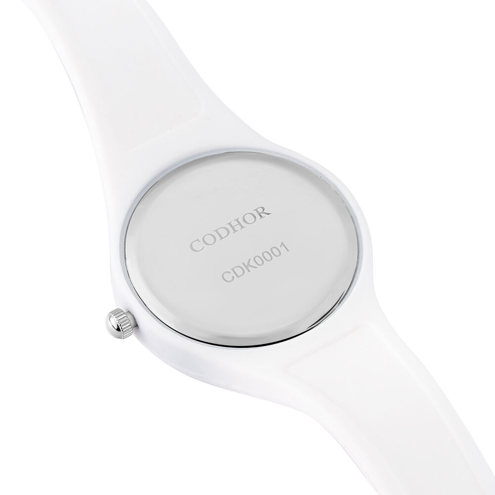 Montre Codhor Kid Camille Blanc - Montres avec chiffres Enfant | Marc Orian