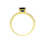 Bague Or Jaune Monroe Topaze Oxydes De Zirconium - Bagues pierres fines Femme | Marc Orian