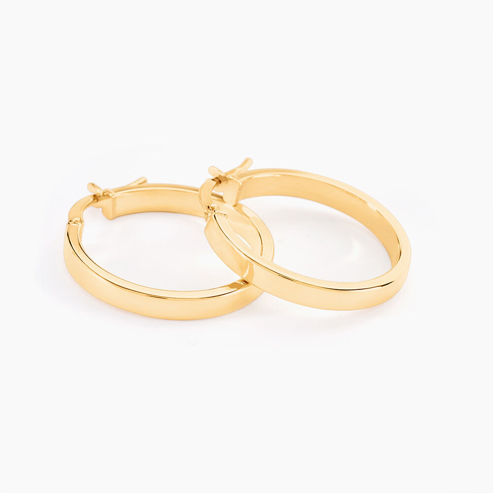 Cr&eacute;oles Cody Or Jaune - Cr&eacute;oles Femme | Marc Orian