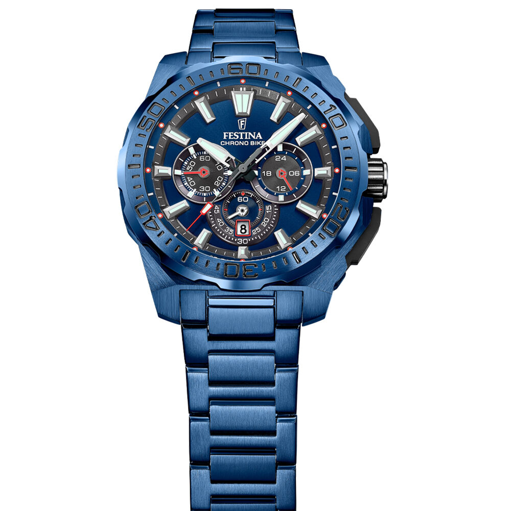 Montre Festina Chrono Bike Edition Speciale Bleu - Montres &eacute;tanches Homme | Marc Orian