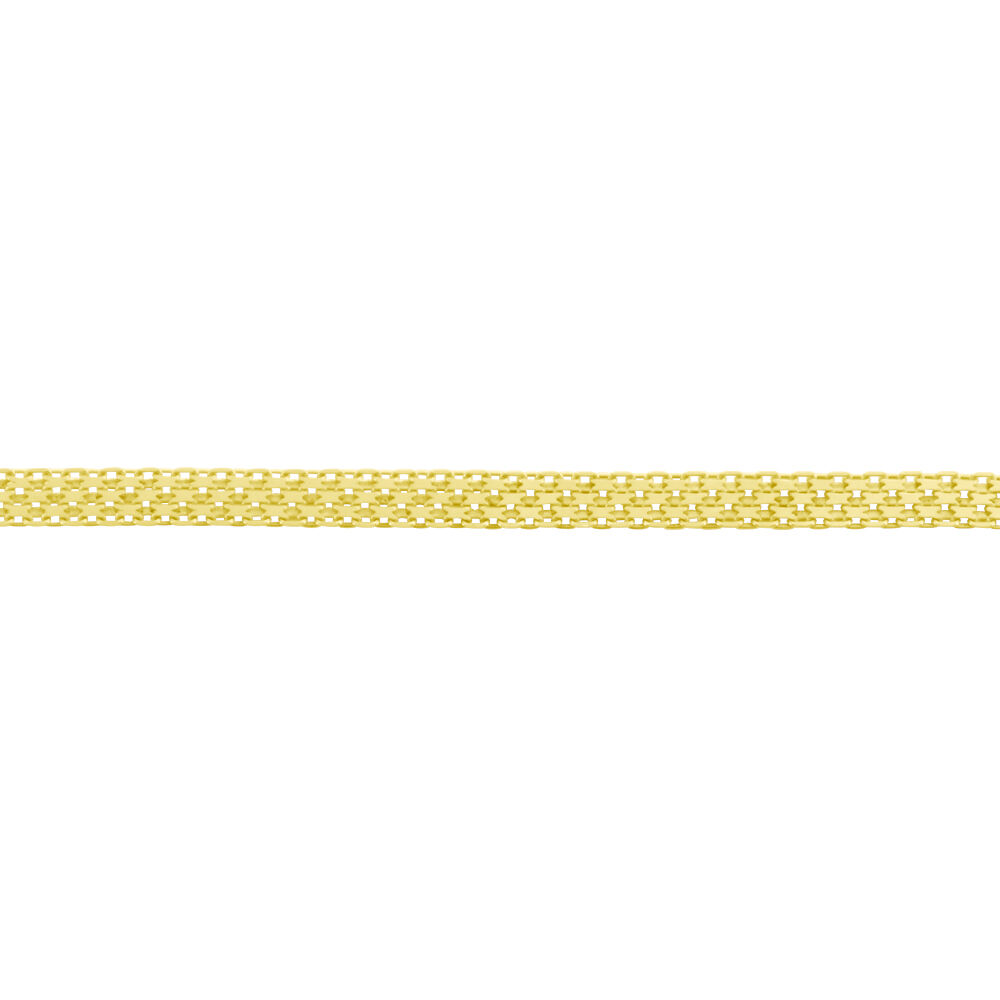 Bracelet Argent Jaune Carola - Bracelets mailles Femme | Marc Orian