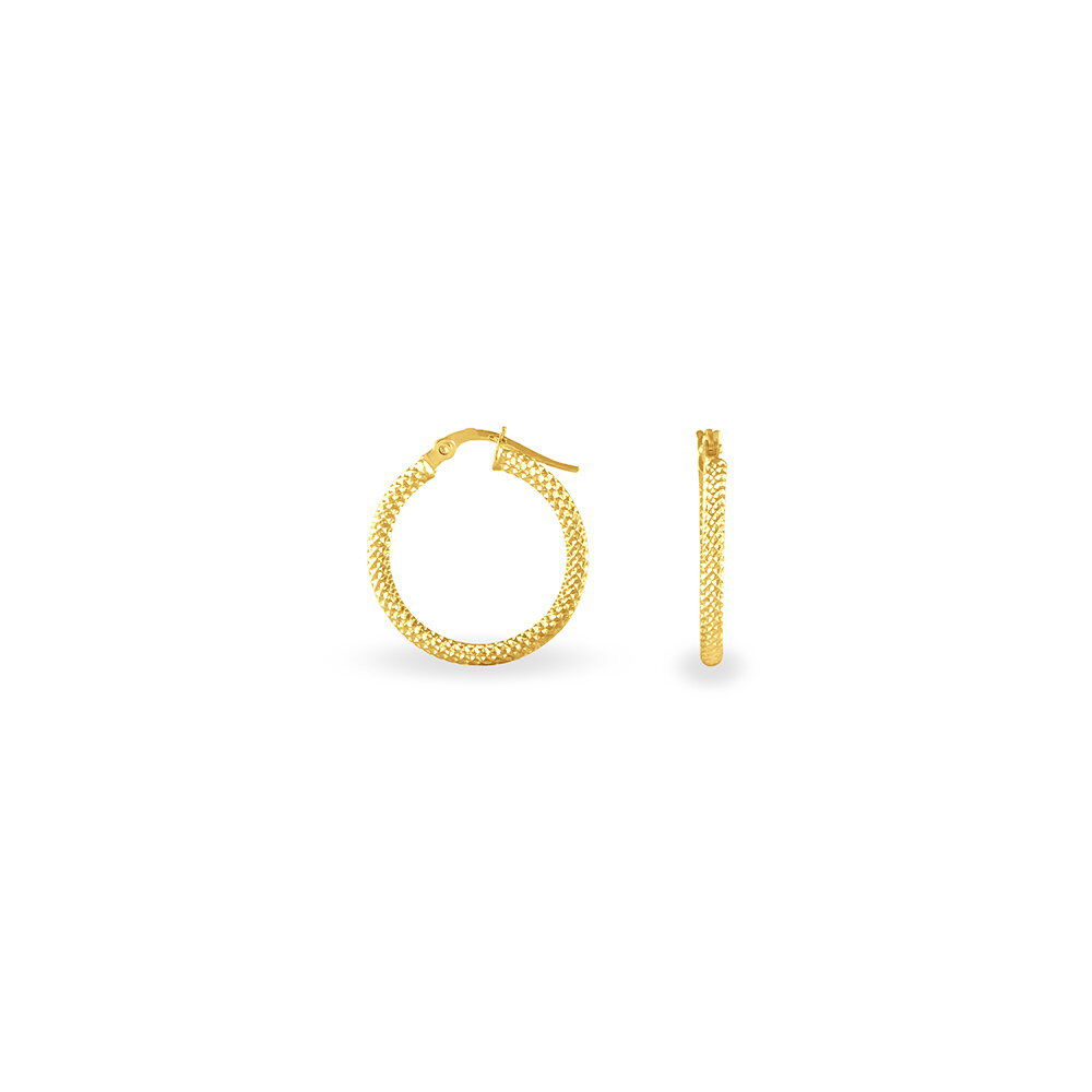 Cr&eacute;oles Ulrica Or Jaune - Cr&eacute;oles Femme | Marc Orian