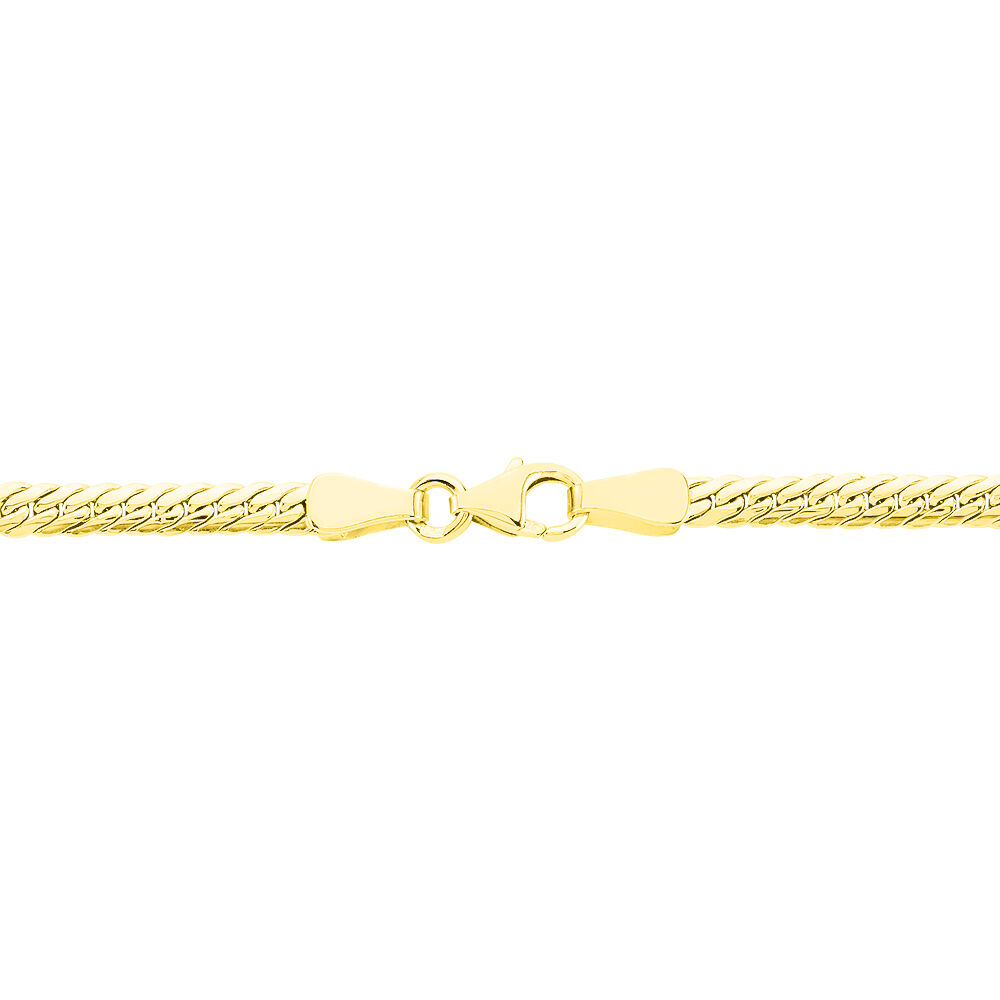 Collier Or Jaune Izel Maille Anglaise - Chaines Femme | Marc Orian