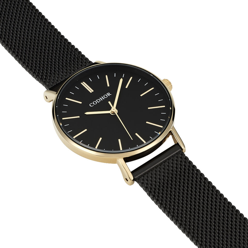 Montre Codhor Cindy Noir - Montres Femme | Marc Orian