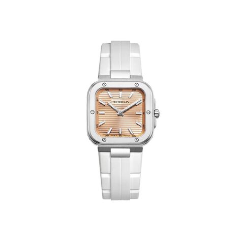 Montre Herbelin Cap Camarat Square Rose - Montres étanches Femme | Marc Orian