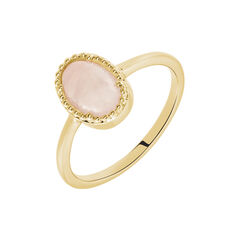 Bague Plaqué Or Jaune Phileas Quartz - Bague fantaisie Femme | Marc Orian