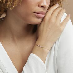 Bracelet Or Jaune Abisai Diamants - Bracelets chaînes Femme | Marc Orian