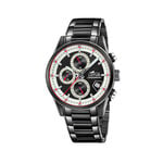 Montre Lotus Pulse Bicolore Blanc / Noir - Montres chronographes Homme | Marc Orian
