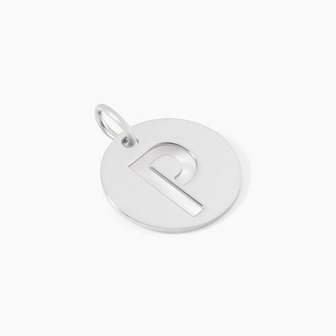 Pendentif Elio P Argent Blanc - Bijoux fantaisie Famille | Marc Orian