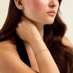 Bracelet Fancine Acier Dor&eacute; - Bracelets cha&icirc;nes Femme | Marc Orian