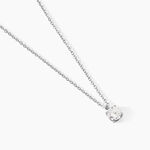 Collier Solitaire Argent Lylwenn - Colliers solitaires Femme | Marc Orian