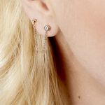 Bijoux D'oreille Unitaire Pendante Plaqu&eacute; Or Jaune Dofi Oxyde - Piercings d'oreilles Femme | Marc Orian