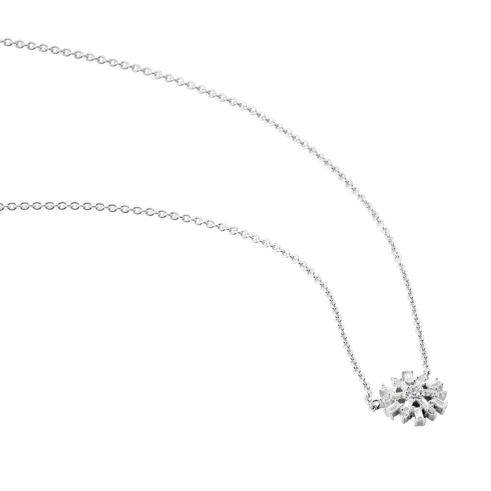 Collier Argent Kabibi Oxydes De Zirconium - Colliers avec pierres Femme | Marc Orian