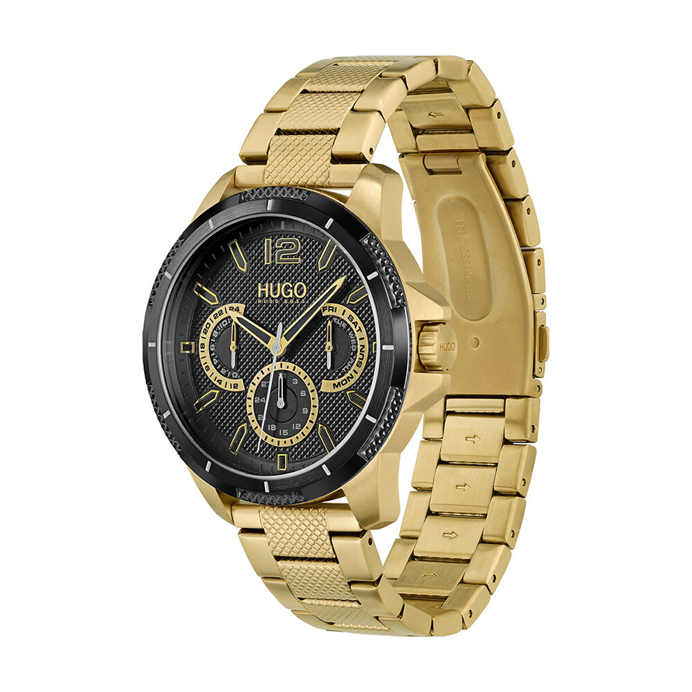 Montre Hugo Sport Noir - Montres étanches Homme | Marc Orian