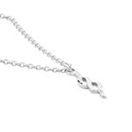 Collier Argent Blanc Lempa - Colliers fantaisie Femme | Marc Orian