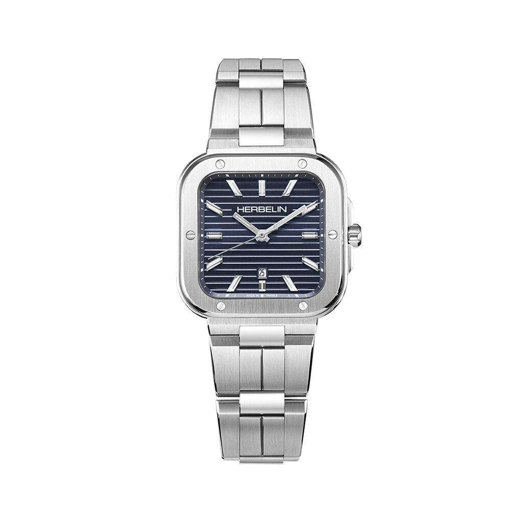 Montre Herbelin Cap Camarat Square Bleu - Montres &eacute;tanches Homme | Marc Orian