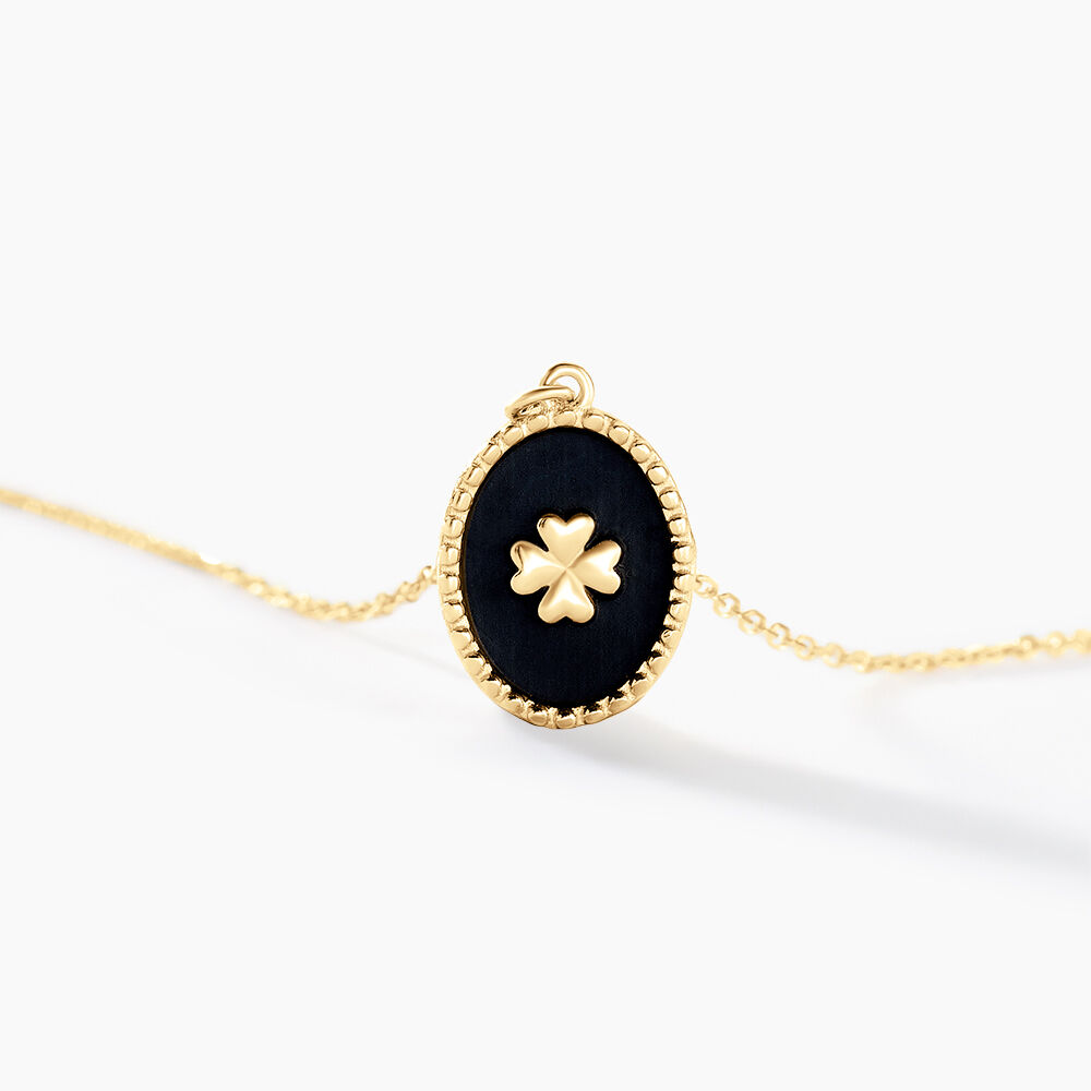 Collier Black Jack Or Jaune - Colliers ete Femme | Marc Orian