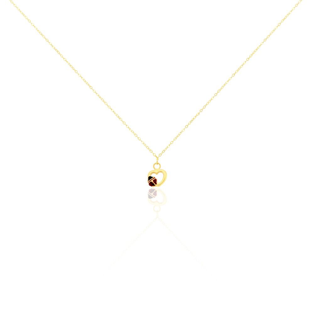 Collier Hydrangee Or Jaune - Colliers ete Enfant | Marc Orian