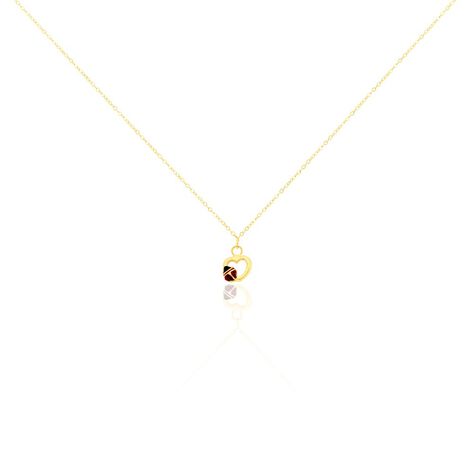 Collier Hydrangee Or Jaune - Colliers ete Enfant | Marc Orian
