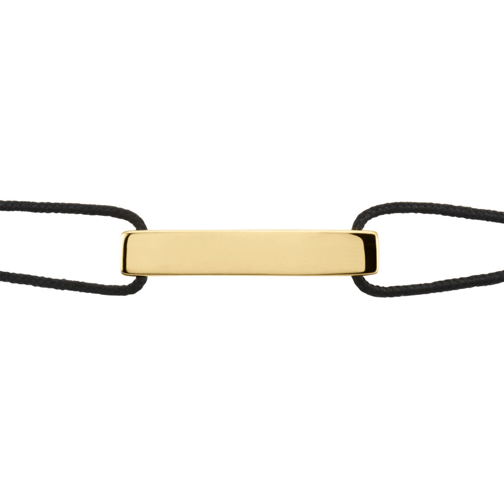 Bracelet Plaqué Or Jaune Gaulthier - Bracelets cordons Homme | Marc Orian