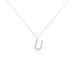 Collier Oran Or Blanc Diamant - Colliers avec pierres Femme | Marc Orian