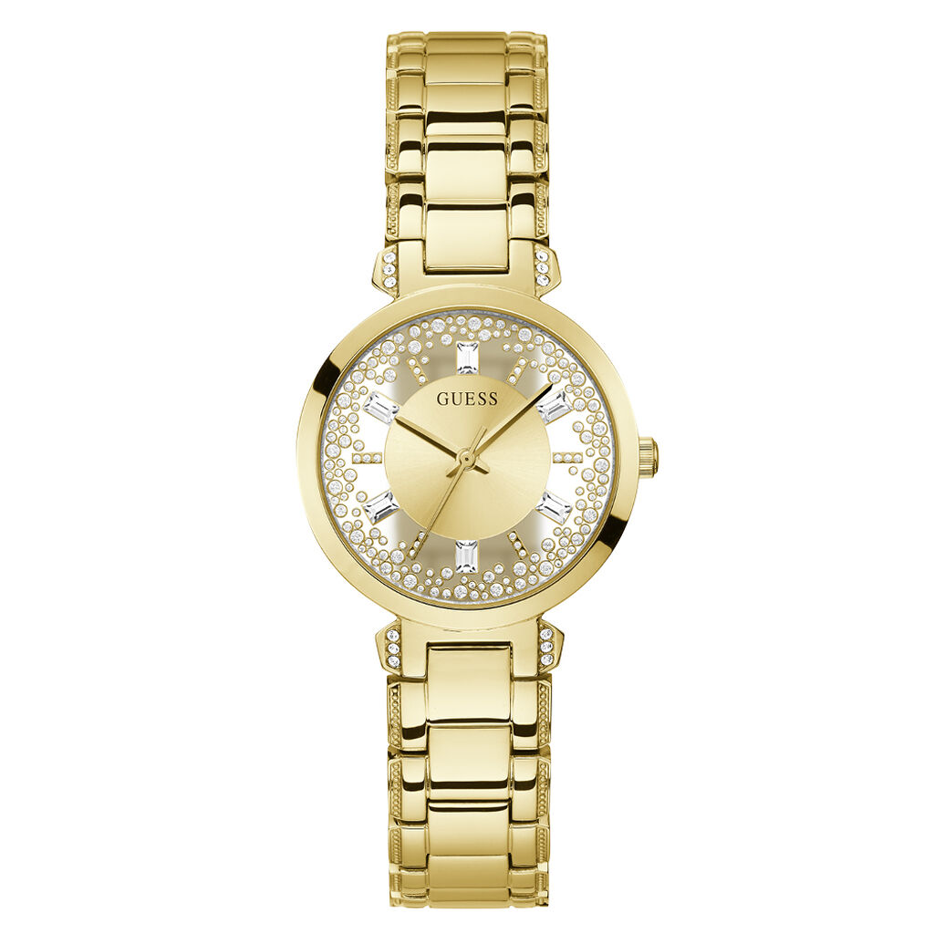 Montre Guess Crystal Clear Champagne - Montres étanches Femme | Marc Orian