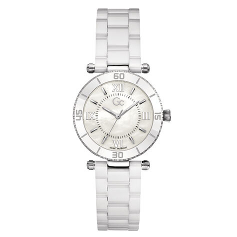 Montre Gc Muse Ceramic Nacre Blanche - Montres classiques Femme | Marc Orian