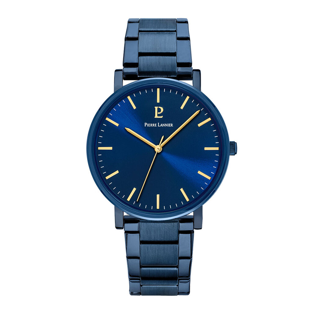Montre Pierre Lannier Essential Bleu - Montres étanches Homme | Marc Orian