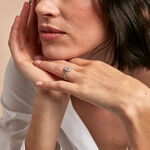 Bague Transmission Or Blanc Diamant - Solitaires Femme | Marc Orian