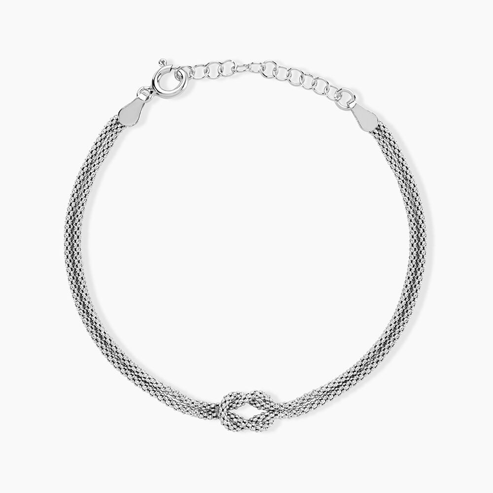 Bracelet Deauville Argent Blanc - Bracelets fantaisie Femme | Marc Orian