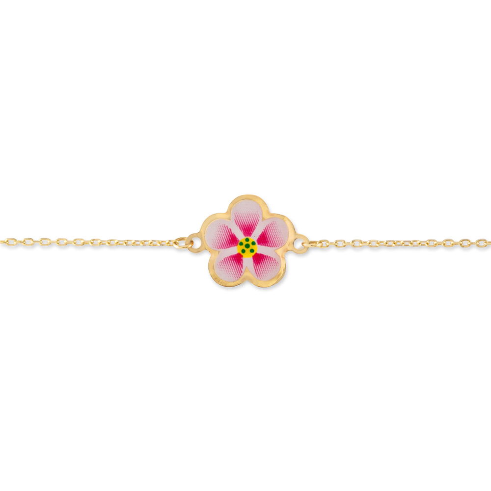 Bracelet Syna Fleur Or Jaune - Bracelets chaînes Enfant | Marc Orian