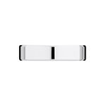 Alliance Carree Polie Or Blanc - Alliances duo Unisex | Marc Orian