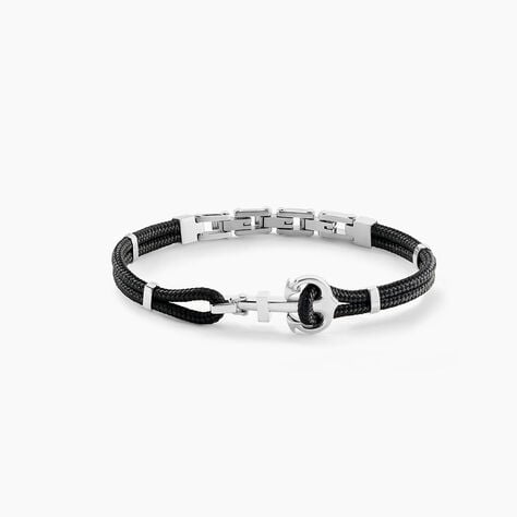 Bracelet Analya Acier Blanc - Bracelets cordons Homme | Marc Orian