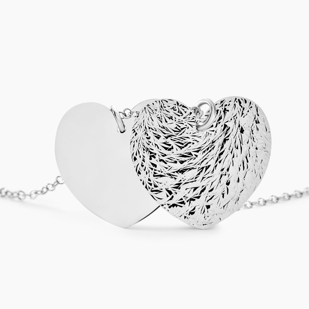 Collier Yrina Argent Blanc - Bijoux personnalisés Femme | Marc Orian
