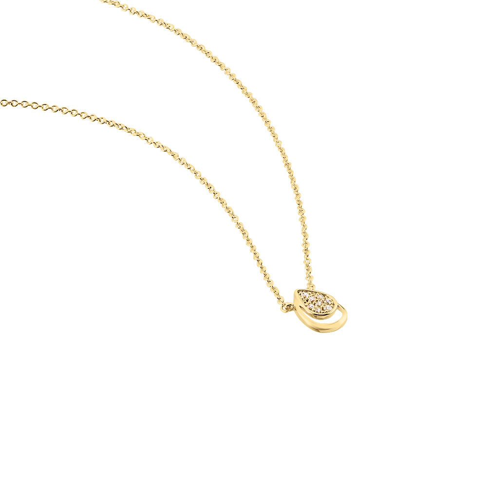 Collier Mahalya Plaqué Or Jaune Oxyde De Zirconium - Colliers avec pierres Femme | Marc Orian