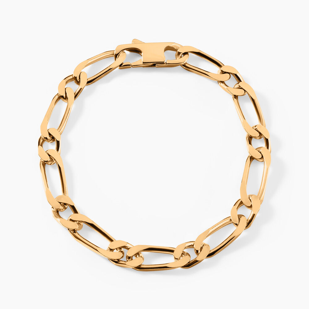 Bracelet Cameron Plaqu&eacute; Or Jaune - Bracelets mailles Femme | Marc Orian