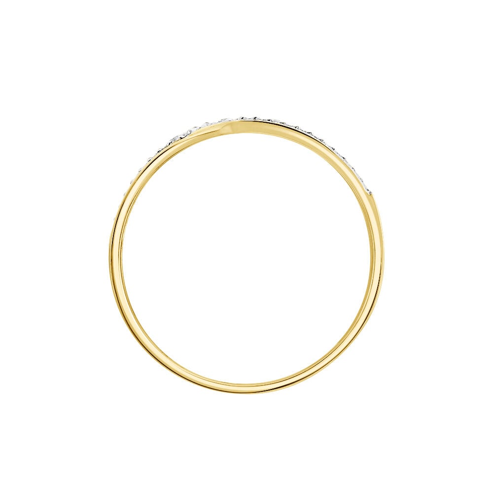 Bague Joassine Or Jaune Diamant - Parures de mariage Femme | Marc Orian