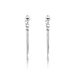 Boucles D'oreilles Pendantes Argent Blanc Novia - Pendantes Femme | Marc Orian